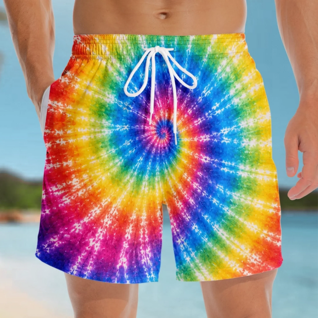 Custom Funny Men Swim Trunks - Personalized Birthday Gifts For Husband, Son, Grandson, Brother, Grandpa, Dad, Yourself - Turning Heads