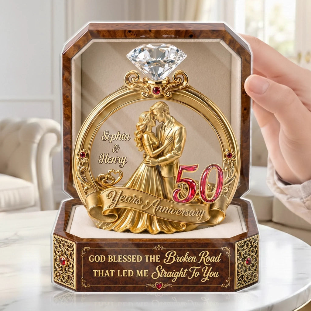 Custom Acrylic Plaque - Personalized Anniversary Wedding Gifts For Husband And Wife, Him And Her - Years Of Endless Love Today