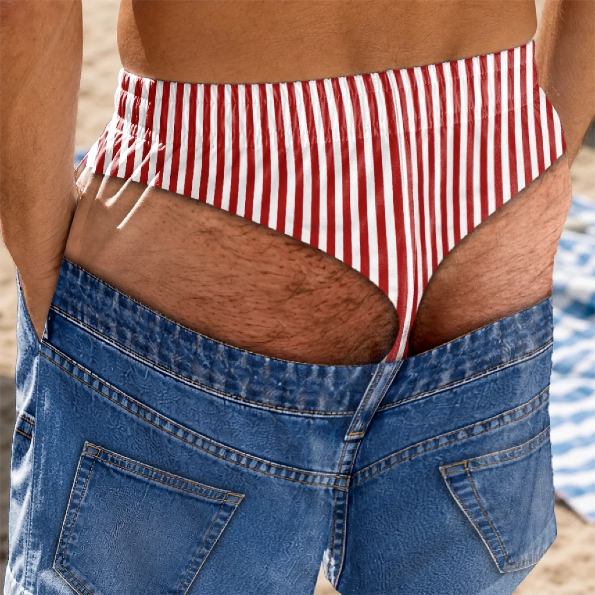 Custom Funny Men Swim Trunks - Personalized Birthday Gifts For Husband, Son, Grandson, Brother, Grandpa, Dad, Yourself - Funny Summer Vibe