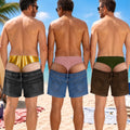 Custom Funny Men Swim Trunks - Personalized Birthday Gifts For Husband, Son, Grandson, Brother, Grandpa, Dad, Yourself - Funny Summer Vibe