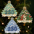 Custom Acrylic Ornament - Personalized America 250th Anniversary Christmas Gifts For Mom, Dad, Brother, Sister - Home For The Holidays