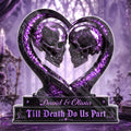 Custom Gothic Acrylic Plaque - Personalized Halloween Decor, Anniversary Wedding Gifts For Husband And Wife, Him And Her - Till Death Do Us Part