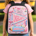 Custom Kids Front Printed Backpack - Personalized Back To School Gifts For Kids - Big Dreams Start In Small Classrooms