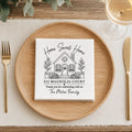 Custom Cocktail Napkins - Personalized Party Favor Gifts For Guests, Adults - Home Is Where We Gather