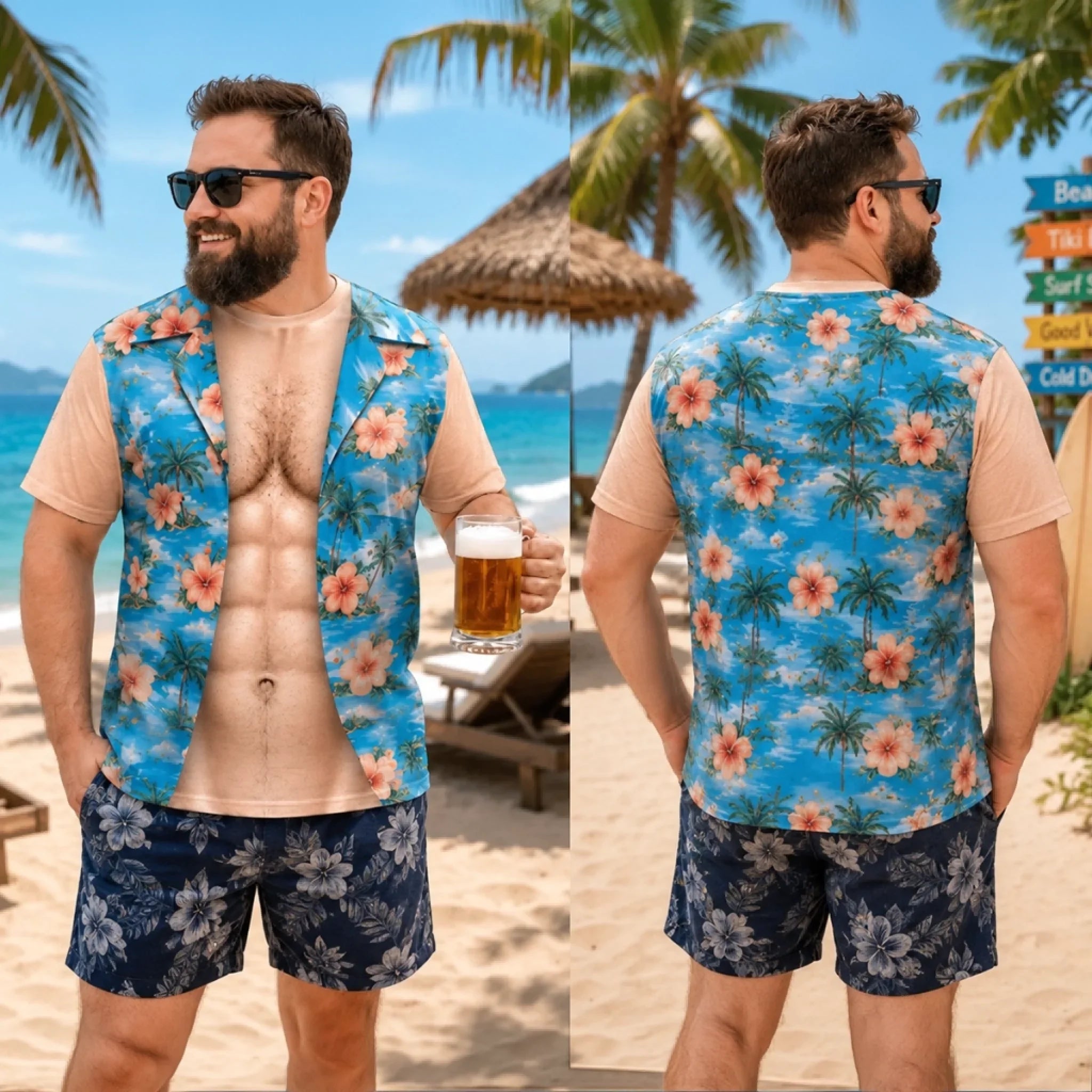 Custom Funny T-shirt - Personalized Summer Vacation And Travel Gifts For Husband, Son, Grandson, Yourself - Summer Fun