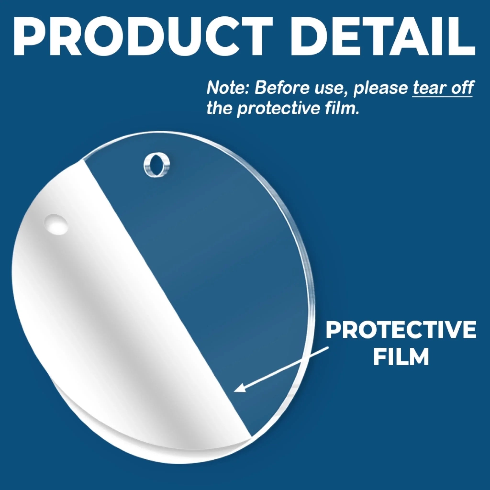 Custom Acrylic Ornament - Personalized America 250th Anniversary Christmas Gifts For Mom, Dad, Brother, Sister - Wrapped In Love Blessed With Freedom