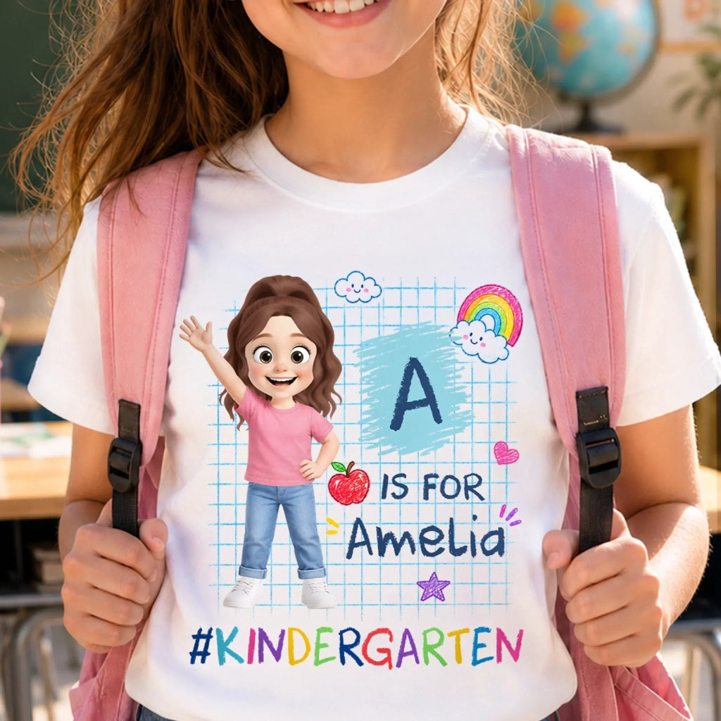 Custom Youth T-shirt - Personalized Back To School Gift For Kids - Every Day Is New