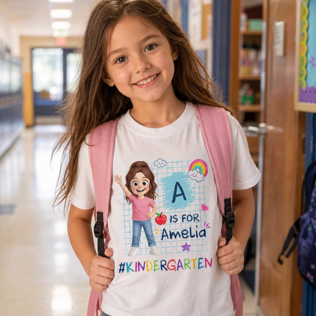 Custom Youth T-shirt - Personalized Back To School Gift For Kids - Every Day Is New