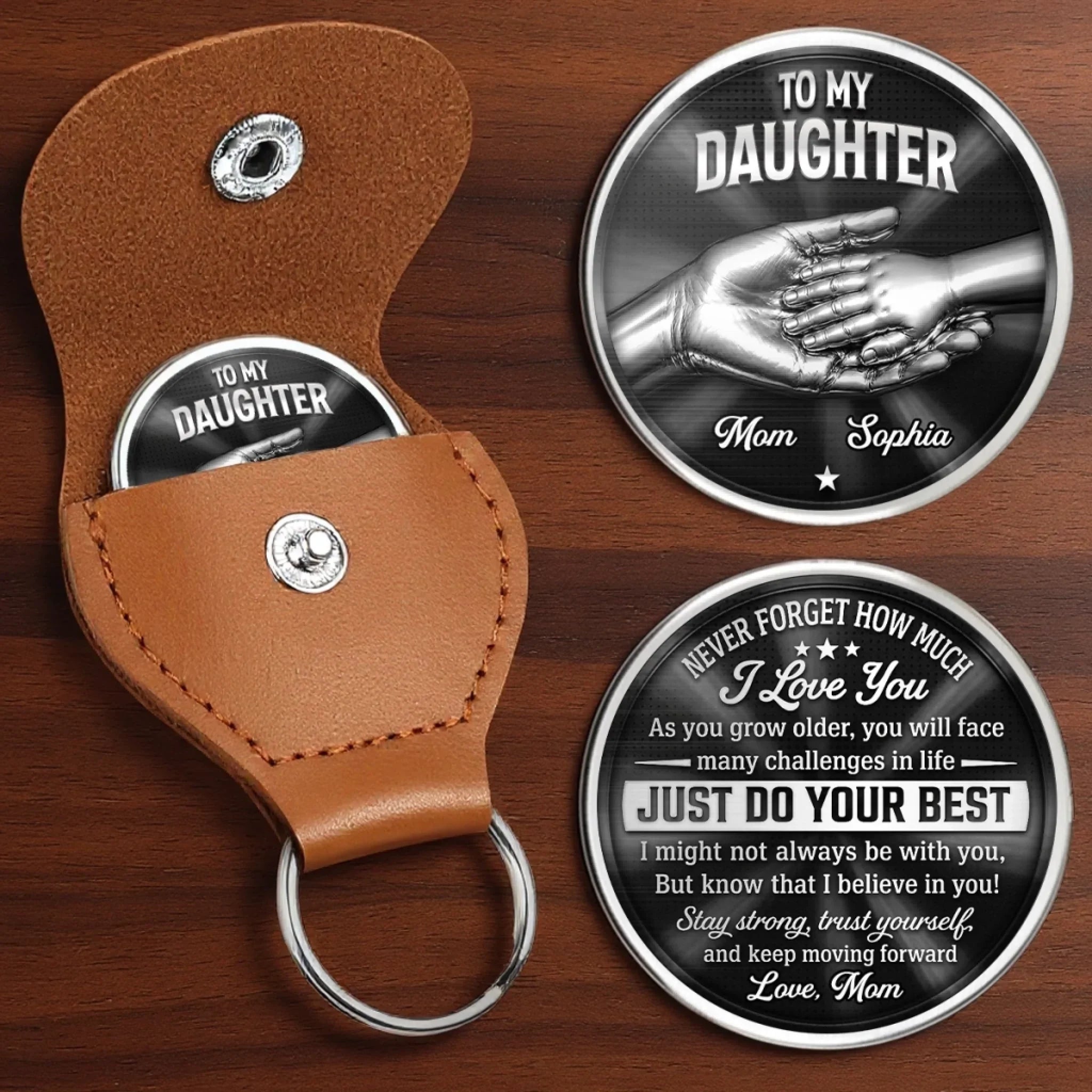 Custom Pocket Hug - Personalized Birthday Gifts For Daughter - You Are My Greatest Blessing