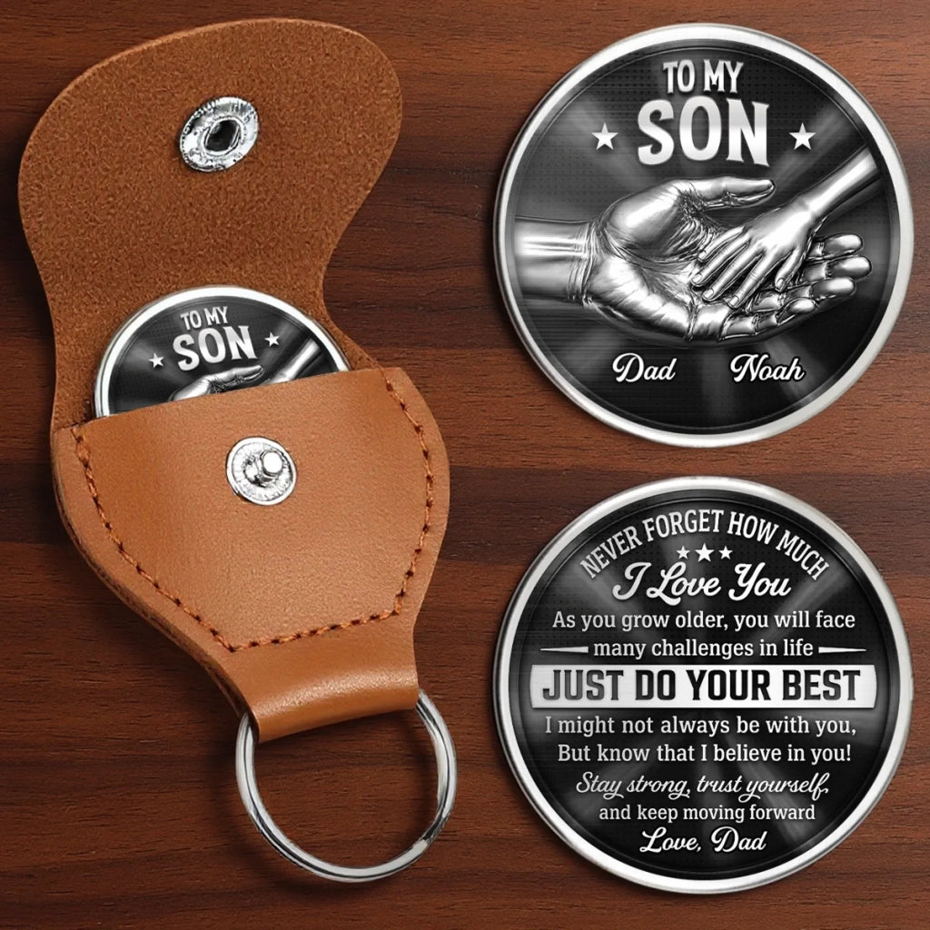 Custom Pocket Hug - Personalized Birthday Gifts For Son - Be Your Own Hero