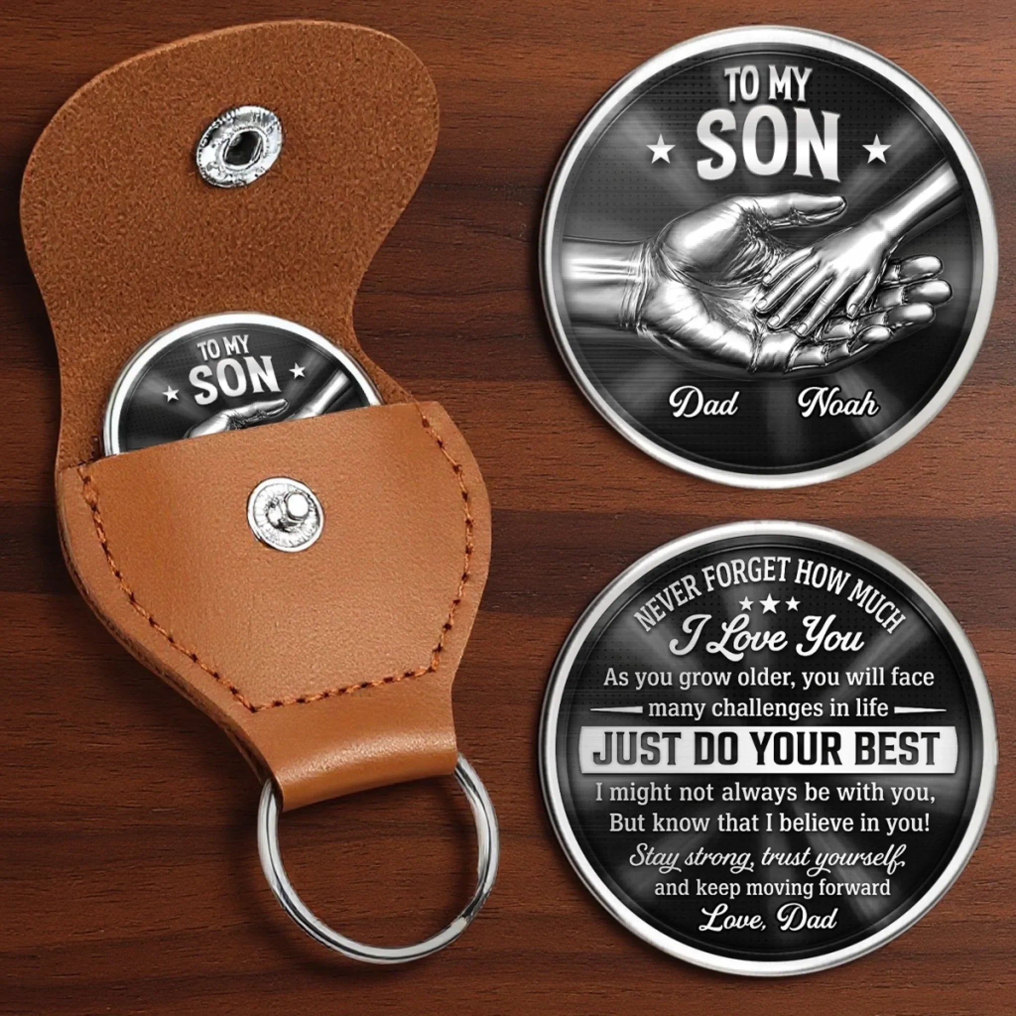 Custom Pocket Hug - Personalized Birthday Gifts For Son - Be Your Own Hero