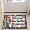 Custom Classroom Decor Decorative Mat - Personalized Back To School Gifts For Teachers - Building Bright Futures