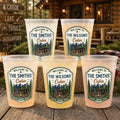 Custom Cabin Party Cups - Personalized Summer Vacation And Travel Gifts For Mom, Dad, Brother, Sister - Cabin Days Forever