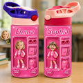 Custom Photo Kids Insulated Water Bottle - Personalized Back To School Gifts For Kids - Little Adventure Awaits