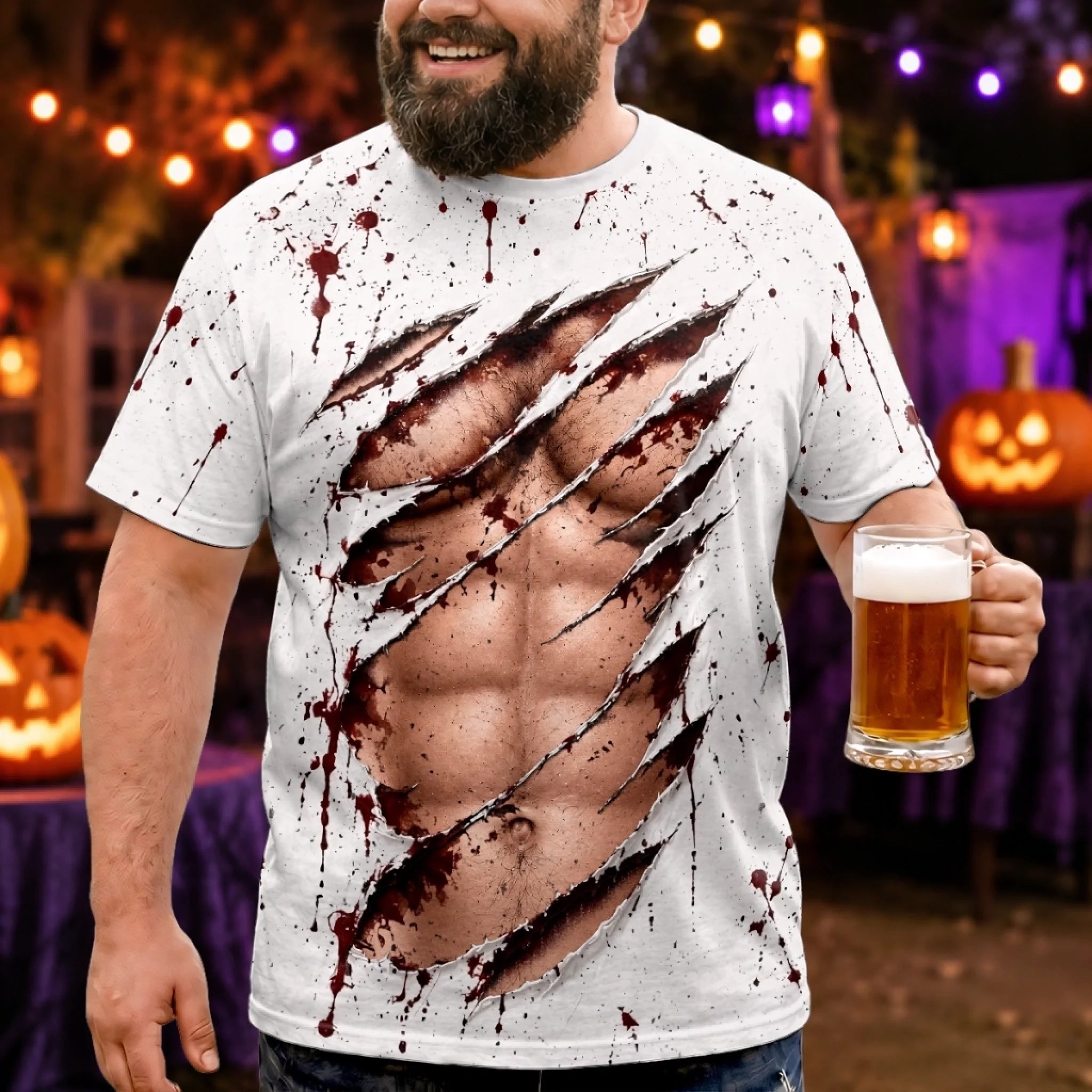 Custom Zoombie T-shirt - Personalized Halloween Birthday Gifts For Husband, Son, Grandson, Brother, Grandpa, Dad, Yourself - Monster On Party Mode