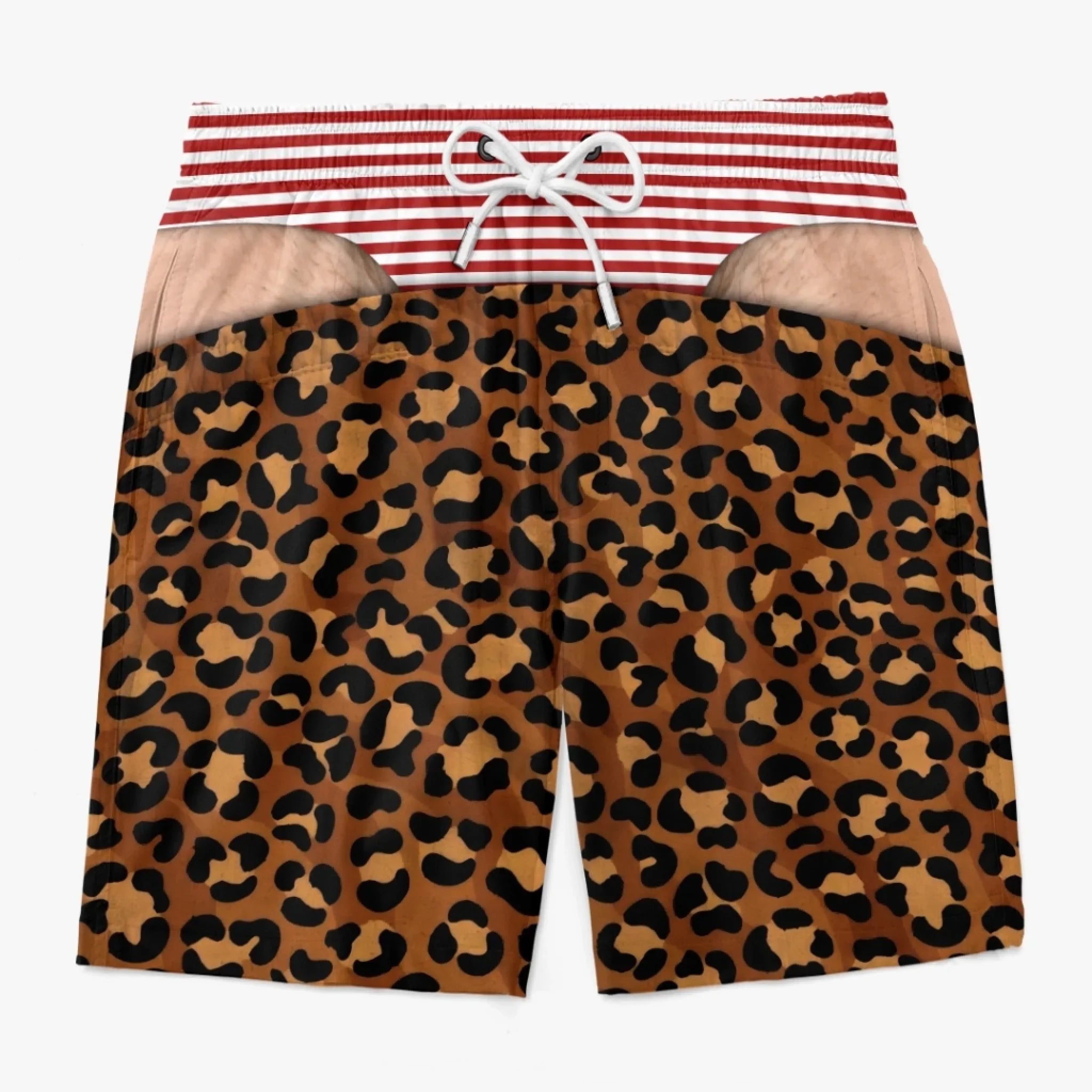 Custom Funny Men Swim Trunks - Personalized Birthday Gifts For Husband, Son, Grandson, Brother, Grandpa, Dad, Yourself - Cheeky By Nature