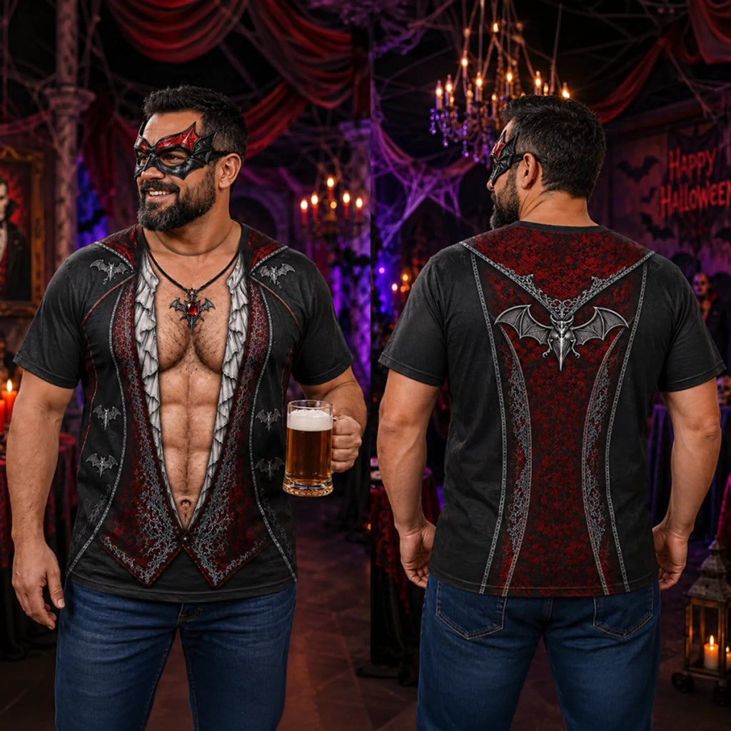 Custom Vampire T-shirt - Personalized Halloween Birthday Gifts For Husband, Son, Grandson, Brother, Grandpa, Dad, Yourself - Nothing Can Stop Me