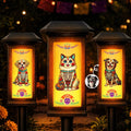 Custom Photo Day Of The Dead Solar Garden Light - Personalized Pet Memorial Sympathy Gifts For Dogs, Cats - A Beautiful Soul Is Never Forgotten