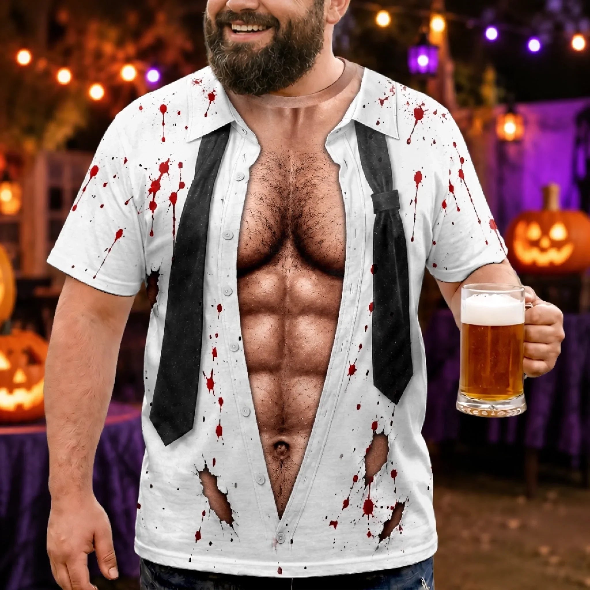 Custom Zoombie T-shirt - Personalized Halloween Birthday Gifts For Husband, Son, Grandson, Brother, Grandpa, Dad, Yourself - Dead Inside Ready To Party Outside