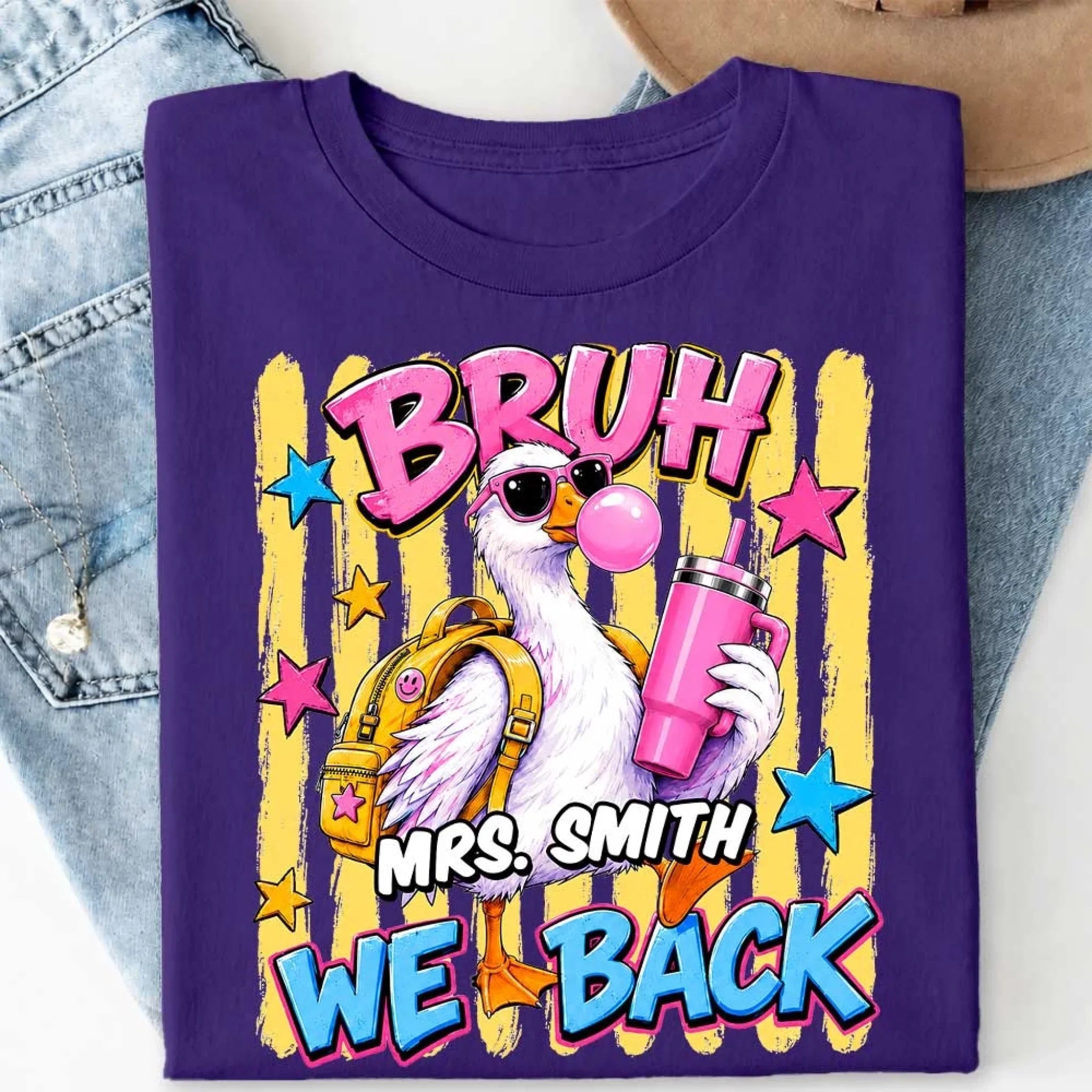 Custom T-shirt, Premium T-shirt, Hoodie - Personalized Teacher Appreciation, Back To School Gifts For Teachers - Classroom Hero Back