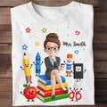 Custom T-shirt, Hoodie - Personalized Teacher Appreciation, Back To School Gifts For Teachers - Teaching Is A Work Of Heart