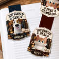 Custom Shaped Magnetic Bookmark - Personalized  Bookish Gifts For  Book Lovers, Bookworms, Dog Dad And Mom, Cat Owners - Pawfect Reading Time