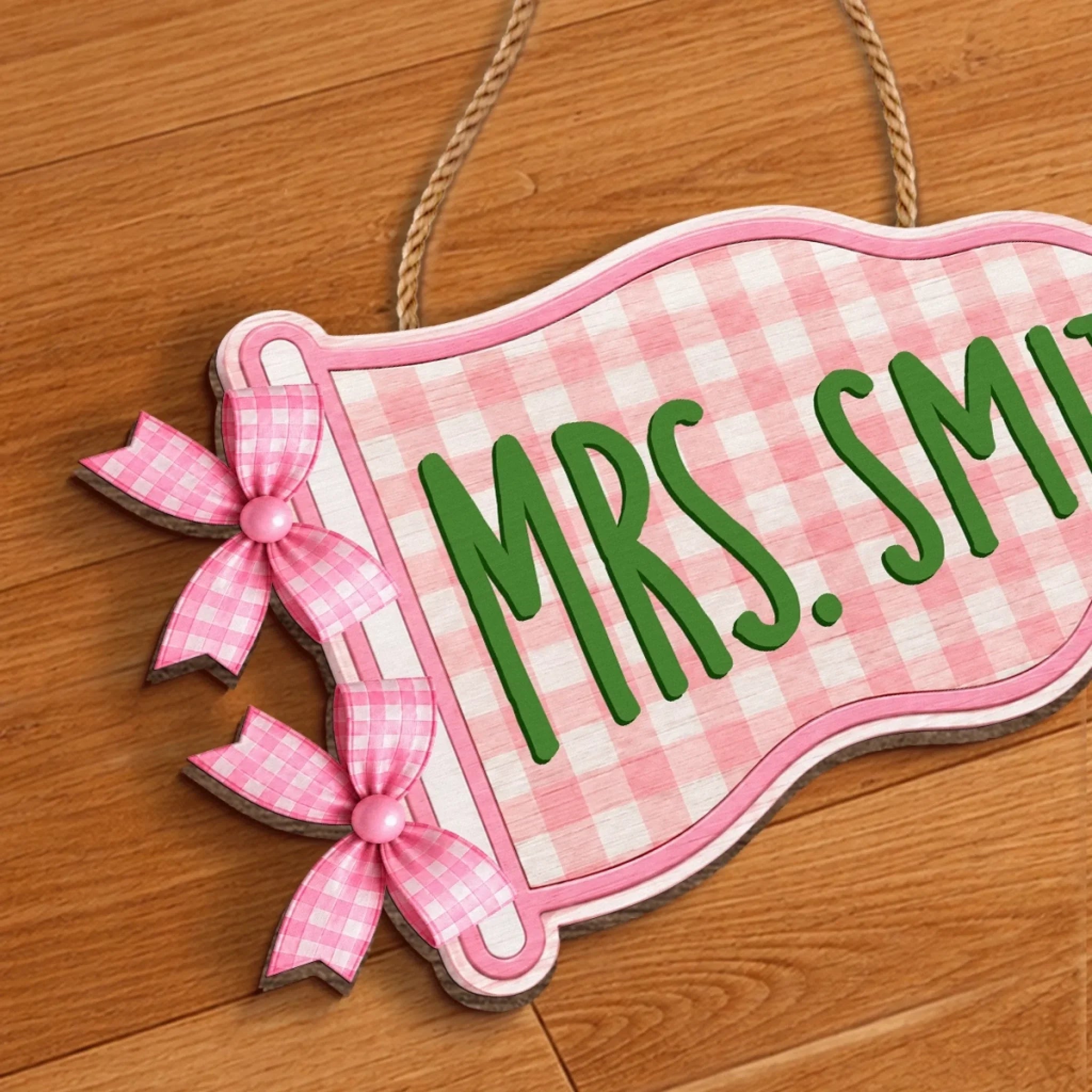 Custom Classroom Decor Wood Sign - Personalized Back To School Gifts For Teachers - Love In Every Lesson