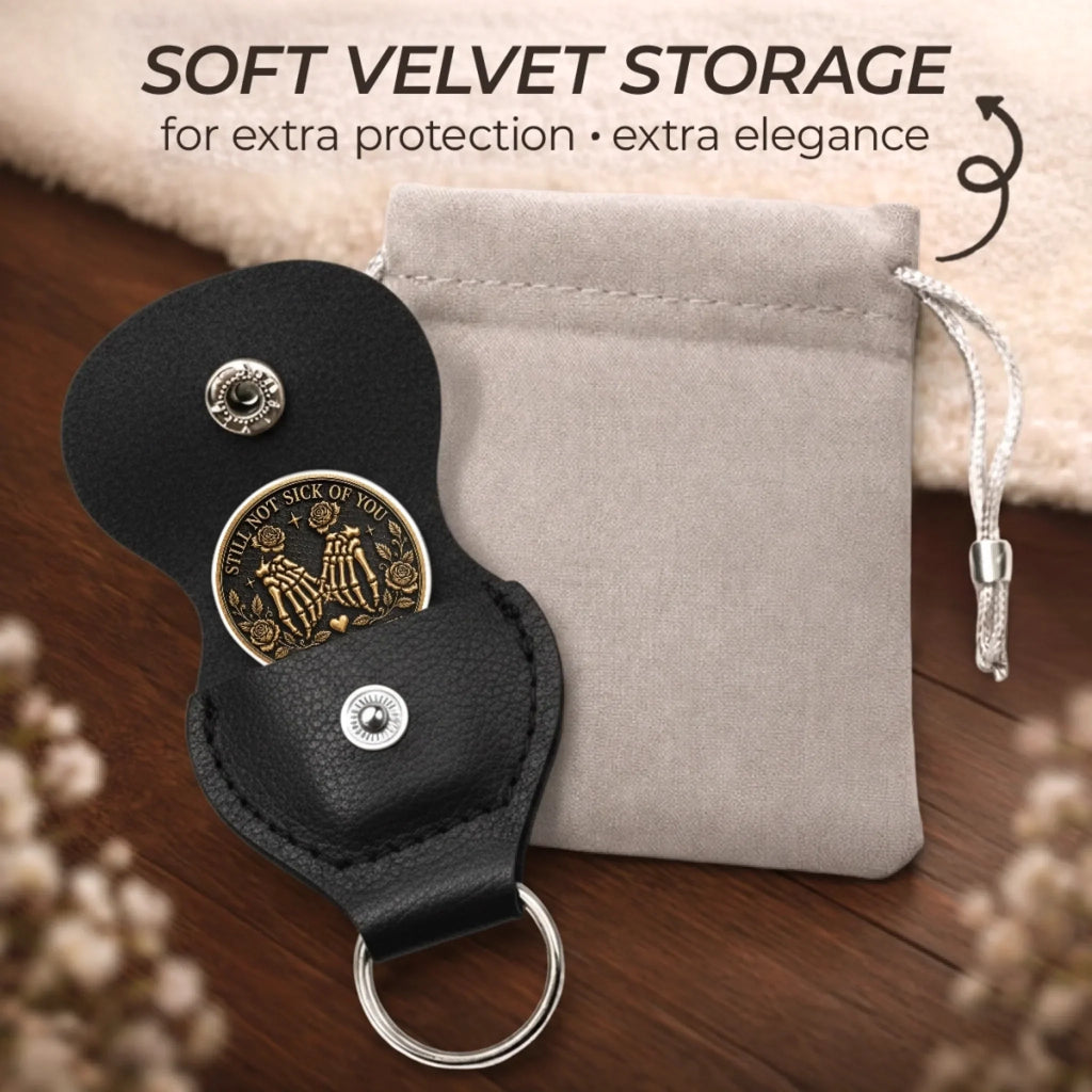 Custom Skeleton Pocket Hug - Personalized Anniversary Wedding Gifts For Husband And Wife, Him And Her - Eternally By Your Side