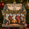 Custom Acrylic Ornament - Personalized Christmas Birthday Gifts For Mom, Dad, Brother, Sister - Together For Christmas
