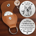 Custom Photo Pocket Hug - Personalized Pet Memorial Sympathy Gifts For Dogs, Cats - Loved Beyond Goodbye