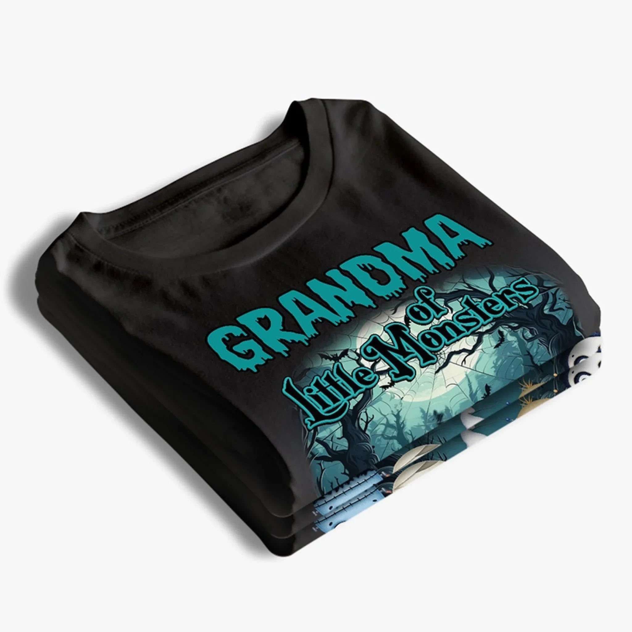 Custom T-shirt, Hoodie - Personalized Halloween Birthday Gifts For Mom, Grandma - Little Monsters, Big Love