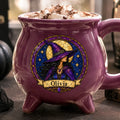 Custom Witchy Cauldron Coffee Mug - Personalized Halloween Gifts For Witch, Wife, Daughter, Besties, Sisters, Granddaughter, Grandma, Mom, Yourself - Moonlit Witch Vibes